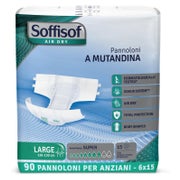Soffisof Air Dry Super L, Windeln für Erwachsene 90 St