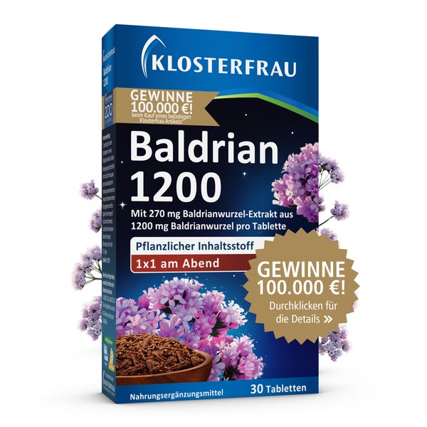 Klosterfrau Baldrian 1200 Tabletten 30 St