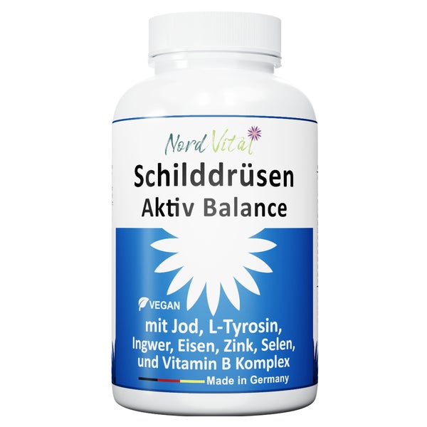 Schilddrüsen-Aktiv-Balance 13-in-1 Komplex mit Jod uvm. 180 St