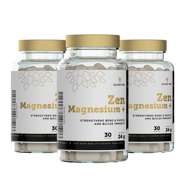 Golden Tree Zen Magnesium + Nacht & Stress 2+1 gratis 90 St