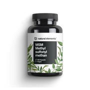 MSM Kapseln - 180 vegane Kapseln - Laborgeprüfte 1600mg Methylsulfonylmethan (MSM) Pulver pro Tagesdosis - Ohne Magnesiumstearat, hochdosiert und in Deutschland produziert 165 St