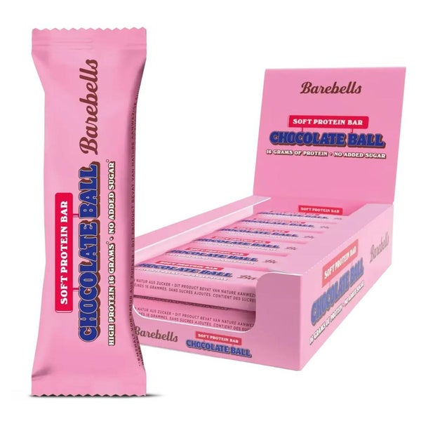 Barebells Protein Bars 12x Soft Chocolate Ball 55 g