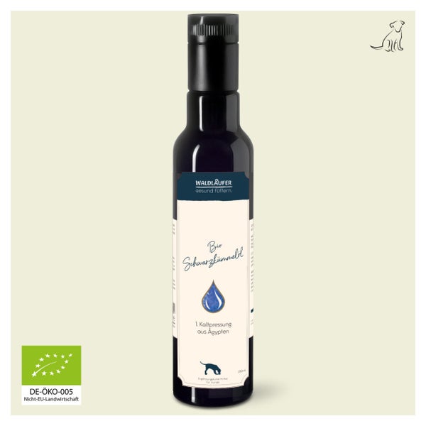 BIO Schwarzkümmelöl aus Ägypten - 1. Kaltpressung - 250ml 0.25 l