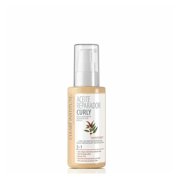 ACEITE REPARADOR CURLY rizos definidos hidratación brillo 50ml 0,05 l