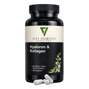 Vita Elements Hyaluron & Kollagen Komplex Kapseln 180 St