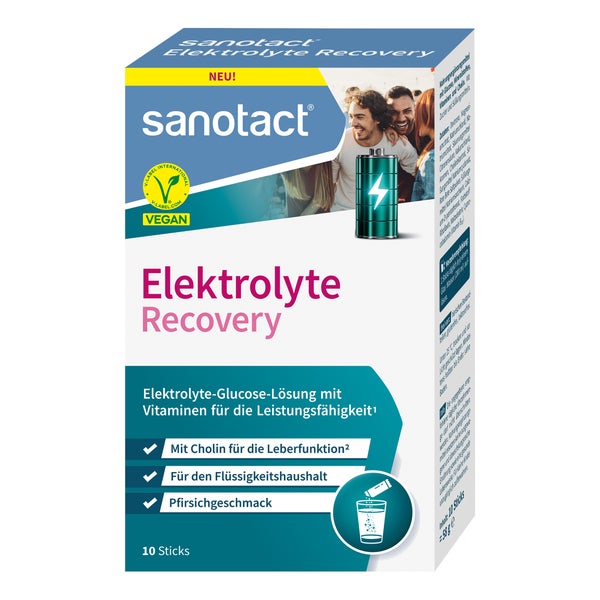 Sanotact Elektrolyte Recovery Pulver 10 St