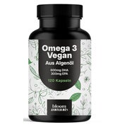 Omega 3 Algenöl - 120 Kapseln - Bloom Naturals 120 St