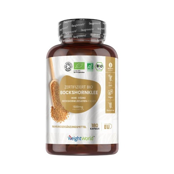 WeightWorld BIO Bockshornklee Kapseln 180 St
