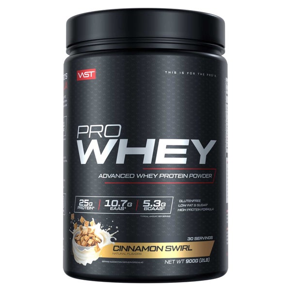 VAST Pro Whey (900g) Cinnamon Swirl