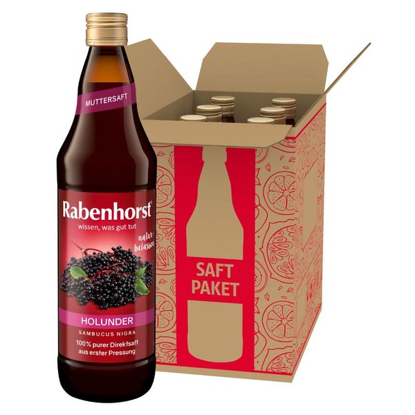 Rabenhorst Holunder Muttersaft 6 x 700ml 4200 ml