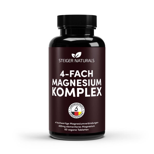 Magnesium 4-fach Komplex, 60 Tabletten 60 St