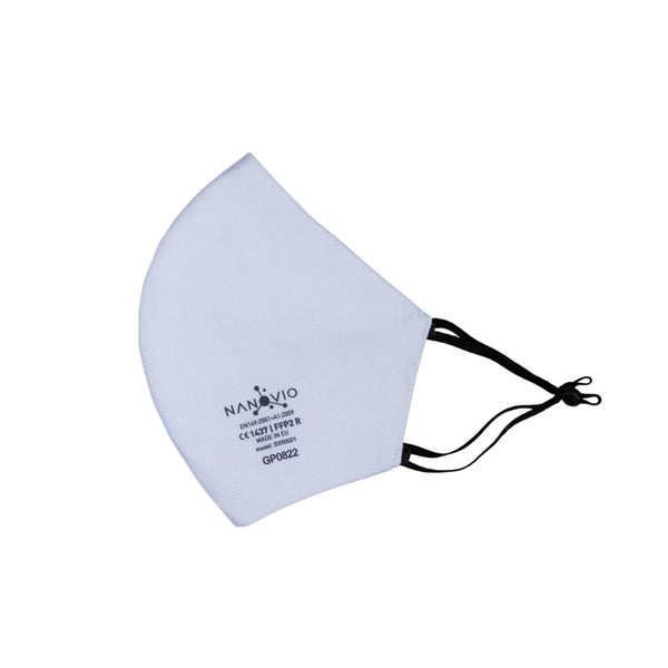 Nanovio FFP2 Maske wiederverwendbar - Light Grey 1 St
