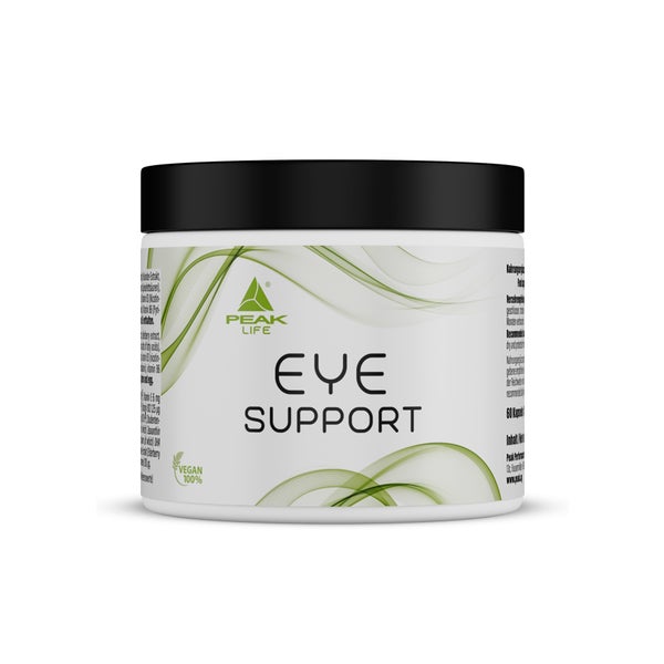 PEAK Eye Support - 60 Kapseln I 30 Portionen I mit Lutein I Zeaxanthin I Astaxanthin I Vitaminen & Mineralstoffen I Sehvermögen 51 g