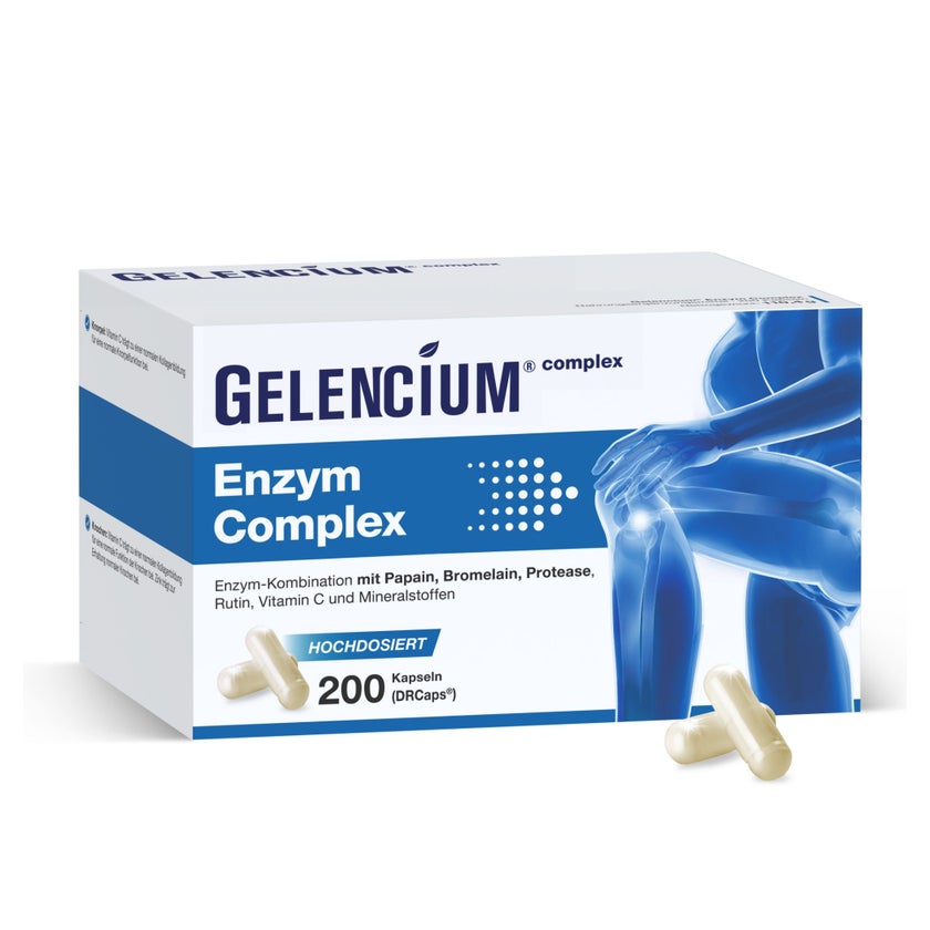 GELENCIUM® Enzym Complex 1.500 mg Bromelain Papain 200 St