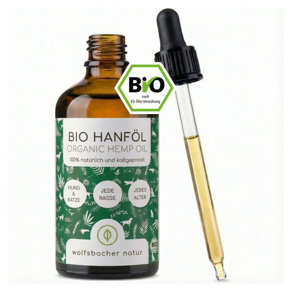Wolfsbacher Natur Bio Hanföl 100 ml