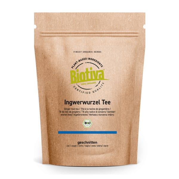 Biotiva Ingwerwurzel Tee Bio 200 g