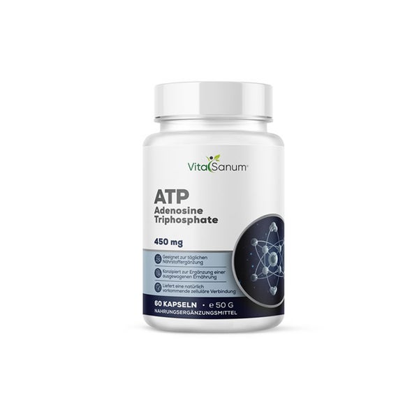 VitaSanum® - ATP (Adenosintriphosphat) 450 mg 60 Kapseln 60 St