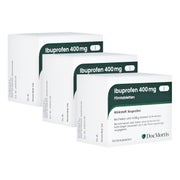 Produktabbildung: DocMorris Ibuprofen 400 mg Filmtabletten 3X50 St