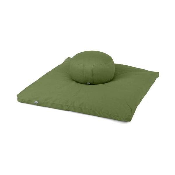 bodhi Medi-Set ECO: Meditationskissen RONDO ECO + Zabuton 1 St