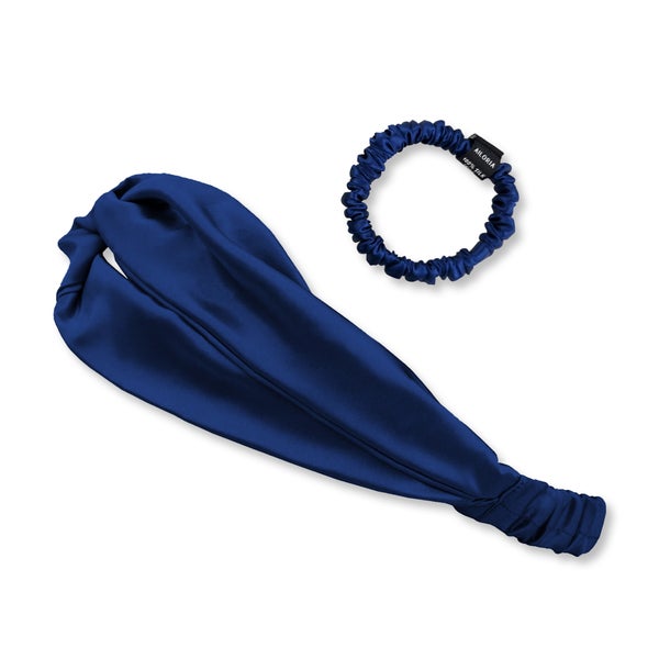 SOYEUX & DOUX Set Headband und Scrunchie S aus Seide 2 St