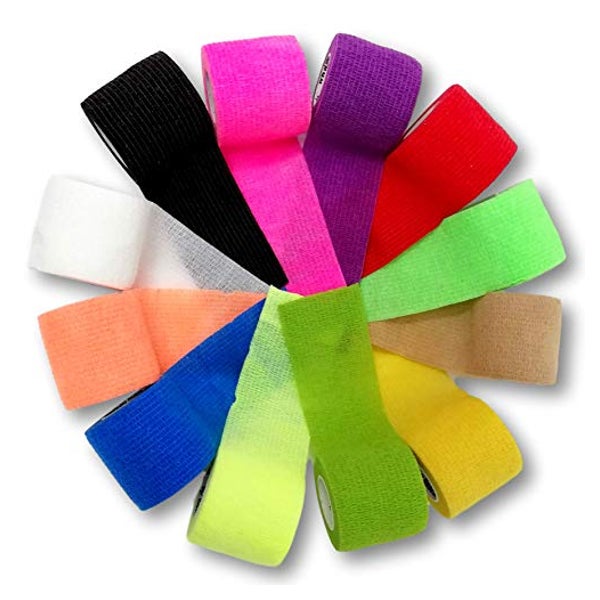 LisaCare Kohäsive Bandage - 5cm x 4,5m - 12er Farbmix 12 St