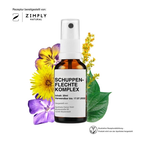 ZIMPLY NATURAL Schuppenflechte Komplex Fläschchen ml