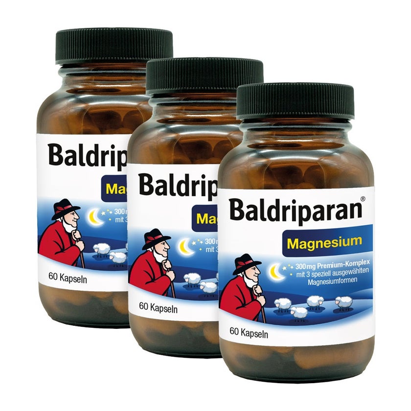 Baldriparan® Magnesium Dreierpack 3X60 St