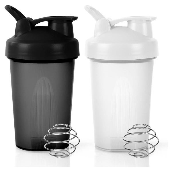 Proteinshaker Eiweiß Messskala BPAfrei 400 ml Handhaben schw 1 St