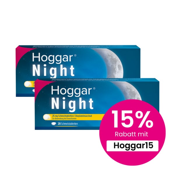 Hoggar Night 25 mg 2X20 St