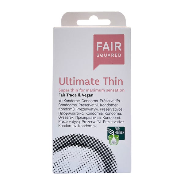 FAIR SQUARED Ultimate Thin Kondome 53 mm, 10 Stück 10 St
