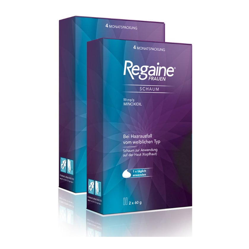 Regaine Frauen Schaum Doppelpack 4X60 g