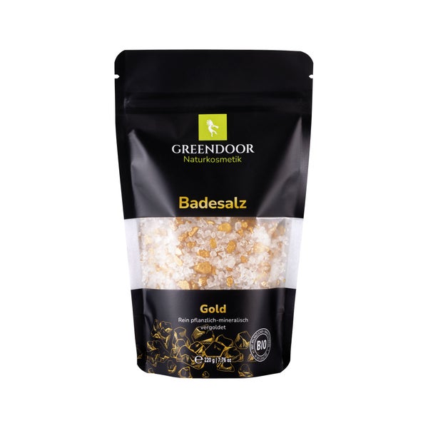 GREENDOOR Badesalz GOLD 220 g