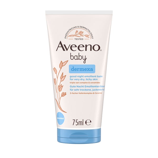 Aveeno Baby Dermexa Gute Nacht Emollientien Balsam 75 ml