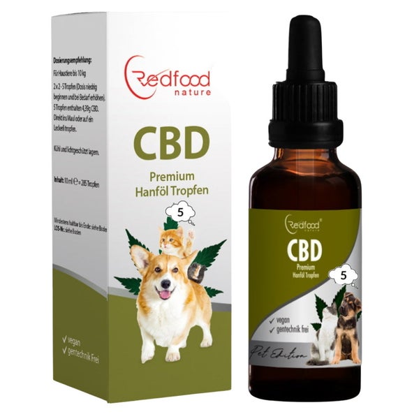 5 % CBD ÖL für Tiere 30 ml