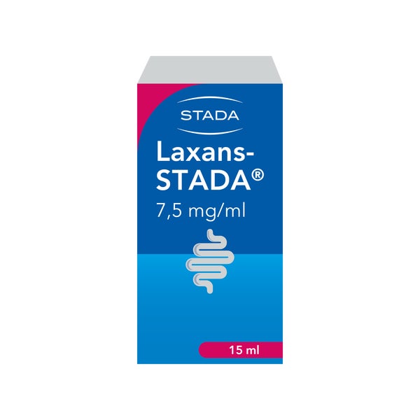 Laxans-stada 7,5 Mg Tropfen Zum Einnehmen 50 ml