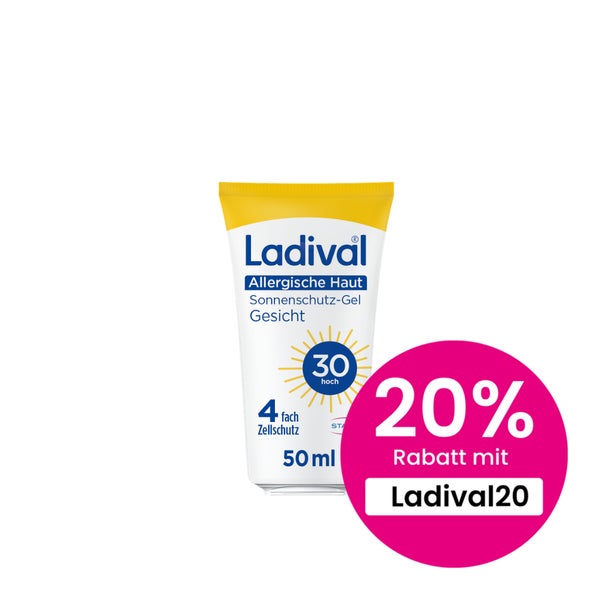 Ladival Allergische Haut Gel Gesicht LSF30 50 ml