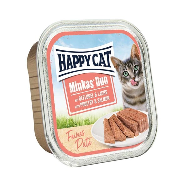 Happy Cat - Schale Minkas Duo Paté 1,6 kg