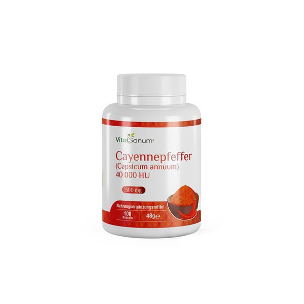VitaSanum®- Cayennepfeffer (Capsicum annuum) 40 000 HU  300  St