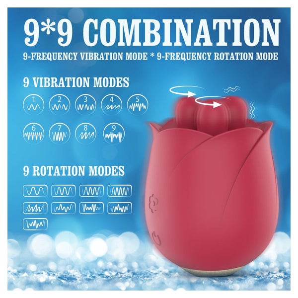 RO LUX ONE - Mini Vibrator mit Rotation 1 St