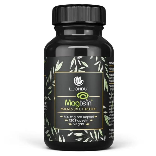 Magtein Magnesium Threonat - 120 Kapseln - Luondu 120 St