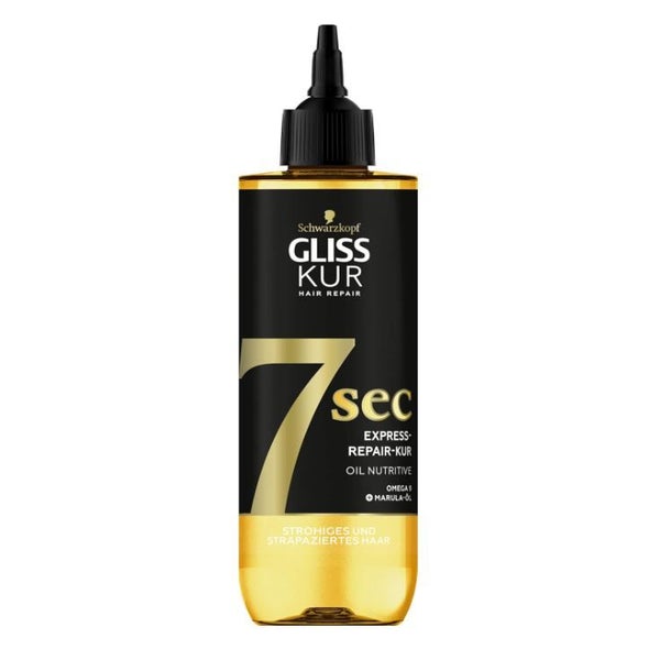 Schwarzkopf Gliss Kur 7 Sec Express-Repair Kur Oil Nutritive 200 ml