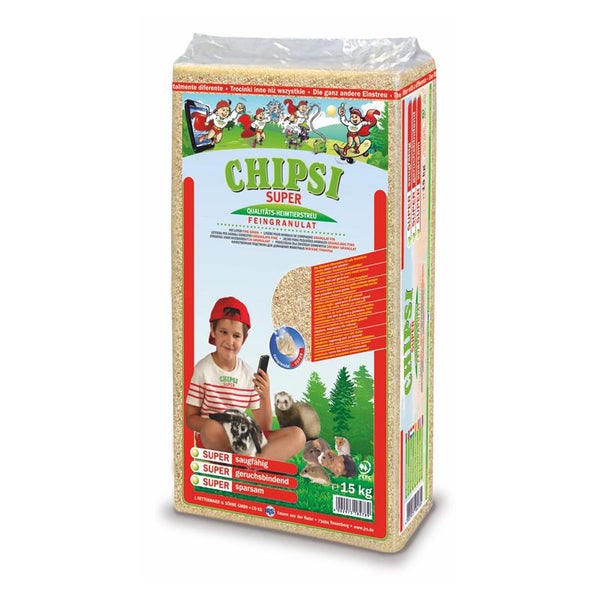 CHIPSI Heimtierstreu SUPER 15 kg