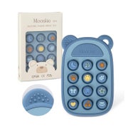 Beißring Baby Silikon Spielzeug Handy BPA frei Pop 1 St