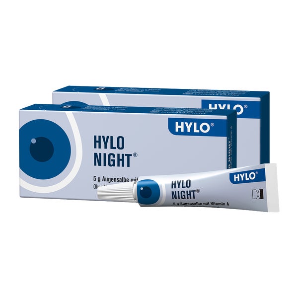 Hylo Night Augensalbe 5 g Doppelpack 2X5 g