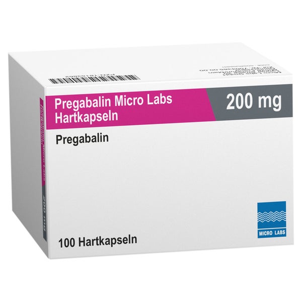Pregabalin Micro Labs 200 Mg Hartkapseln 100 St