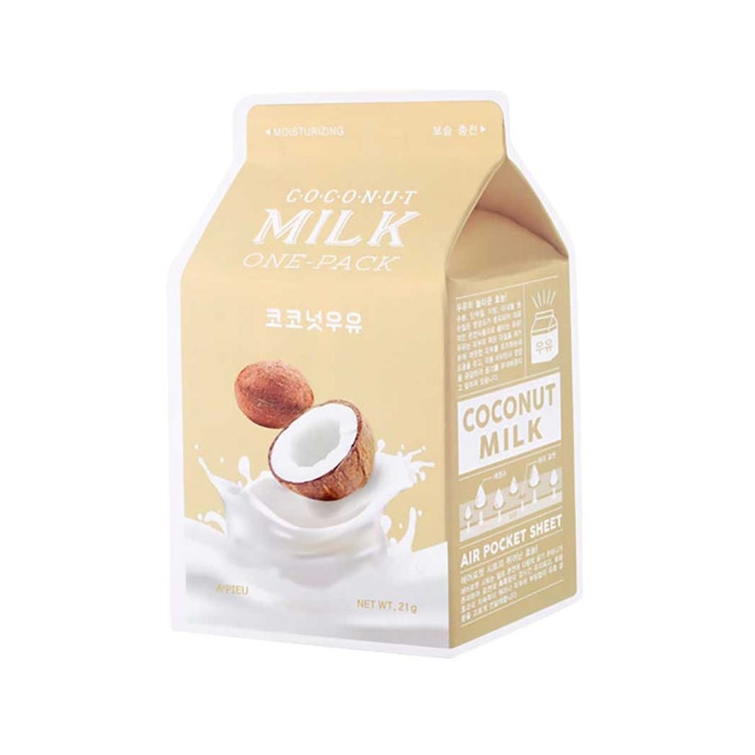 a'pieu | Milk One-Pack Facemask - Coconut 21 g