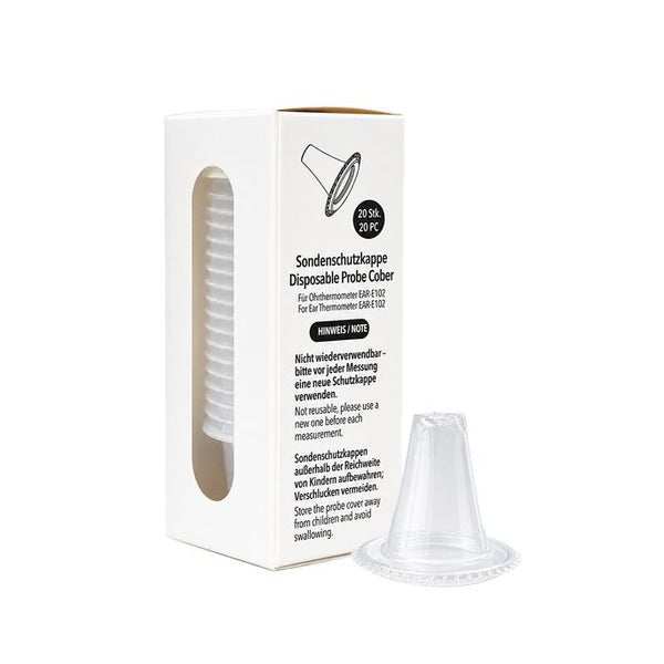 IEA Medical Schutzkappe für Ohr Fieberthermometer - 20er Box 20 St