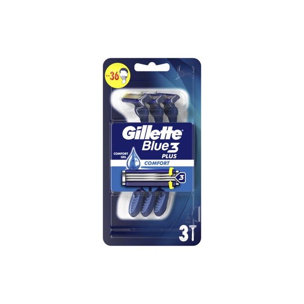 Gillette Blue3 Comfort Einwegrasierer Herren 3er 1 St