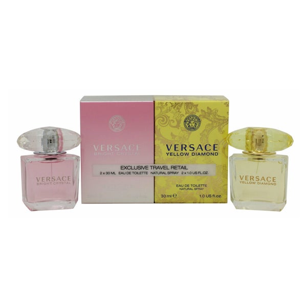 Versace Geschenkset 30ml Yellow Diamond EDT + 30ml Bright Crystal EDT 0,03 l