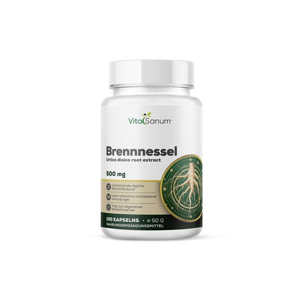 VitaSanum®- Brennessel (Urtica dioica) 1000 mg - pro Tagesportion 100 St